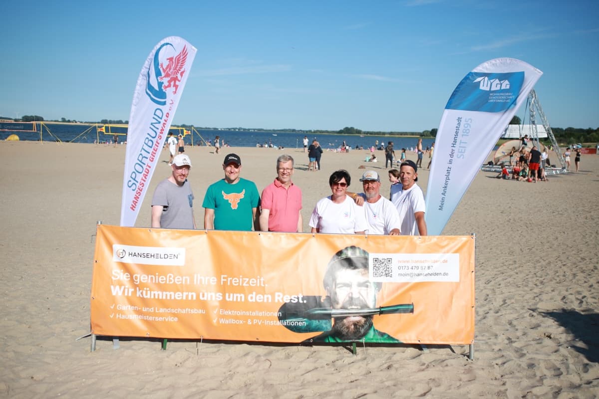 Hansehelden Haus- & Gartenservice Partner Beachcup